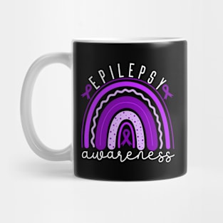 Epilepsy Awareness Rainbow Epilepsy Awareness Mug